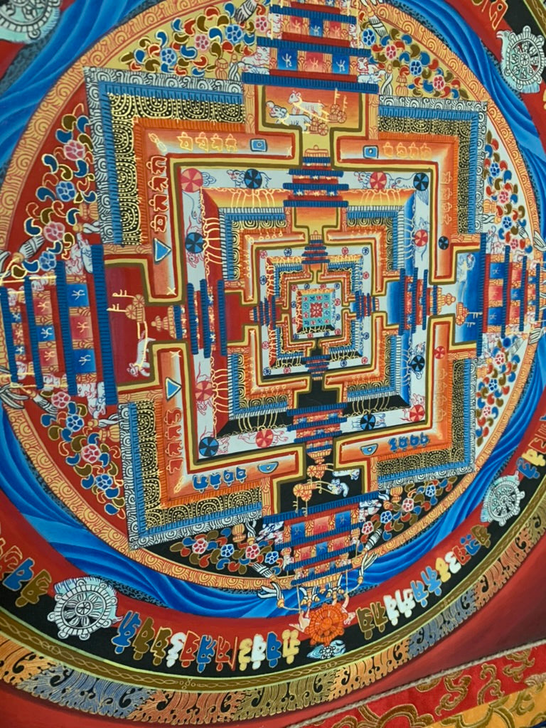 Kalachakra Mandala Thangka