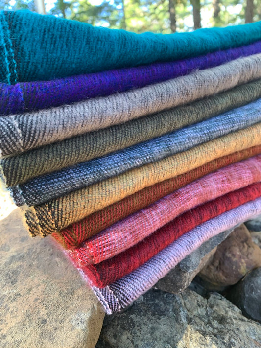 Yak Wool Scarf Collection #4