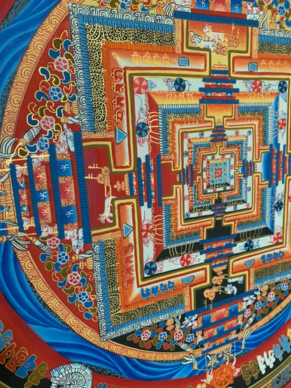 Kalachakra Mandala Thangka