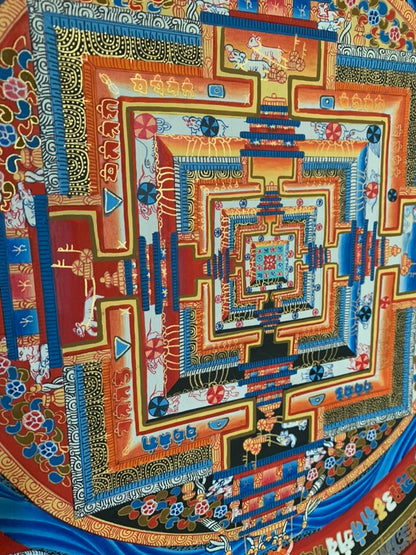 Kalachakra Mandala Thangka